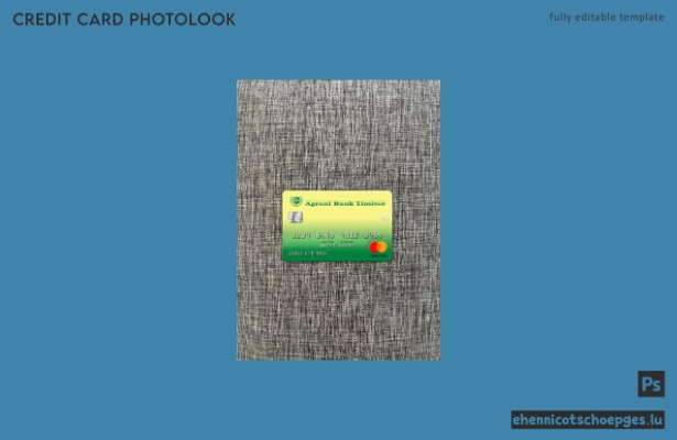 Bangladesh Agrani Bank Mastercard Photolook Beispielvorschau